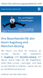 Mobile Screenshot of 123-steuerkanzlei.de