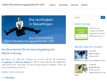 Tablet Screenshot of 123-steuerkanzlei.de